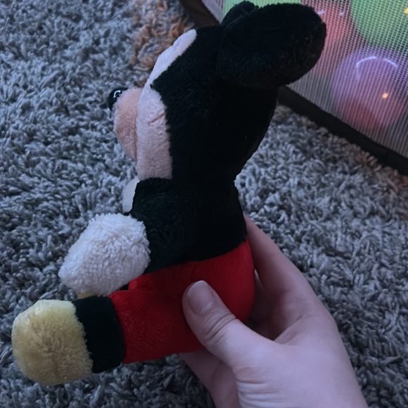 A Mickey Mouse stuffed animal - Picture 2 of 4